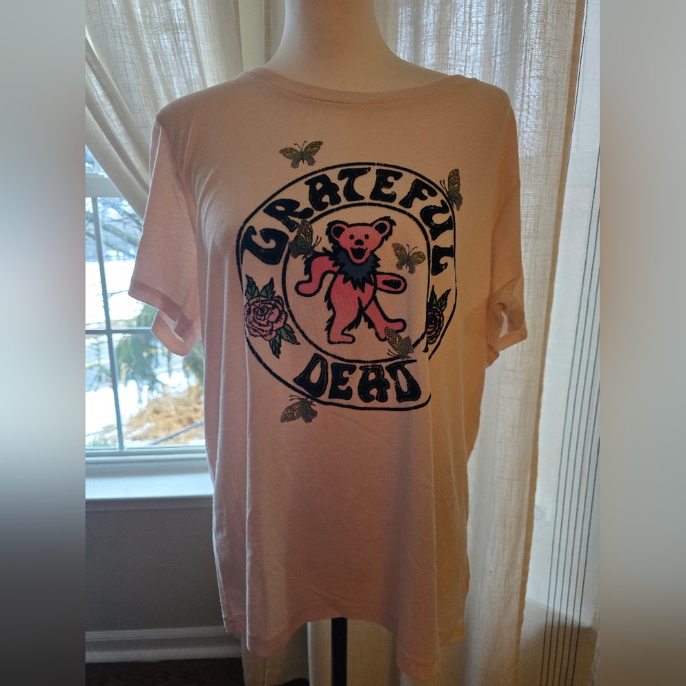 NWT Grateful Dead Butterflies Classic Crew - Picture 5 of 10